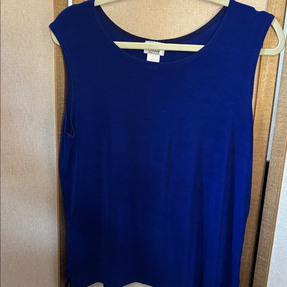 Jostar Women's Royal Blue Tank Top XL
